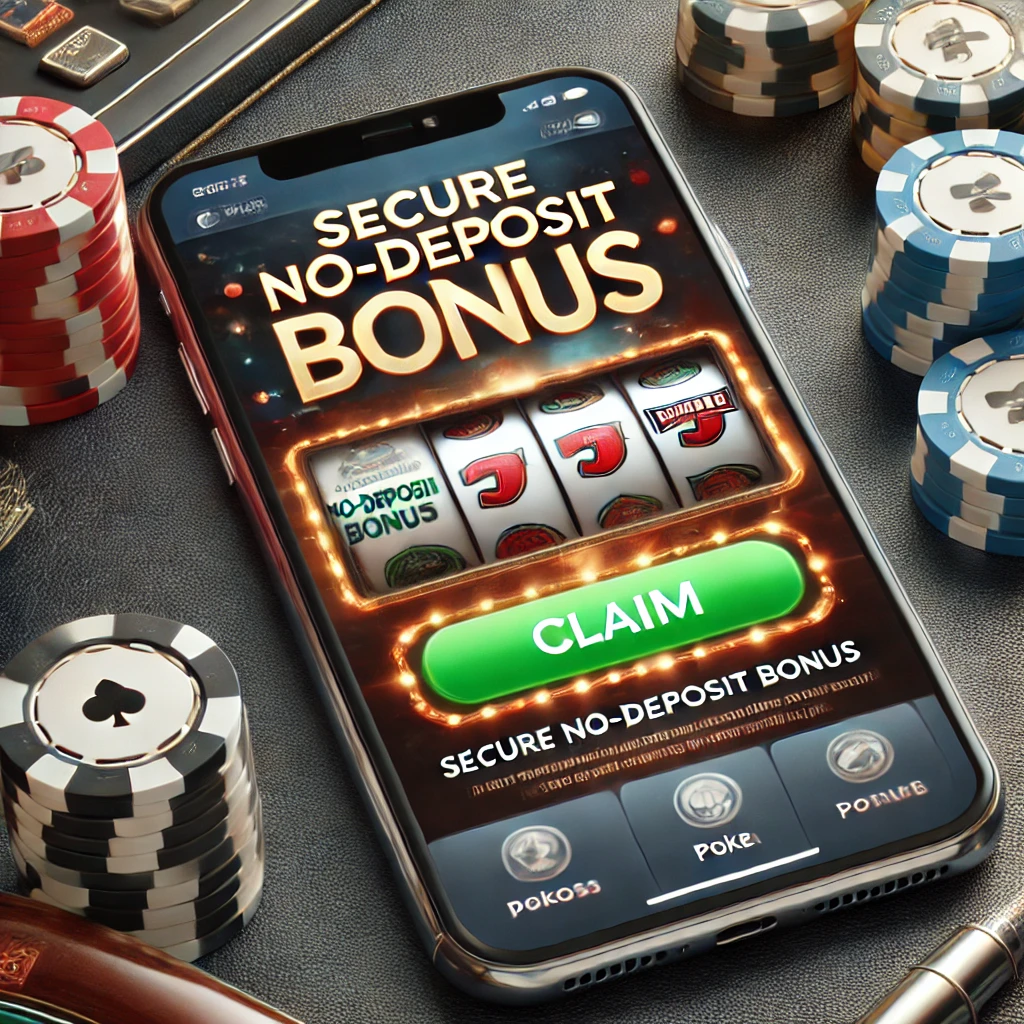 Bir kullanıcı, akıllı telefonunda güvenilir bir online casino uygulamasının deneme bonusu teklifini inceliyor.